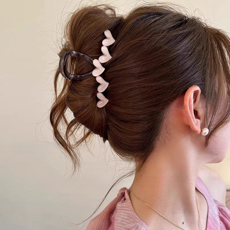 Wholesale Heart Simple Grab Clip